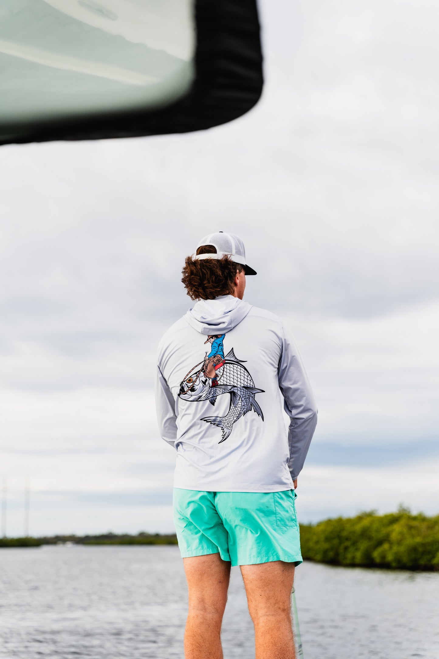 Silver King Cowboy Sun Hoodie