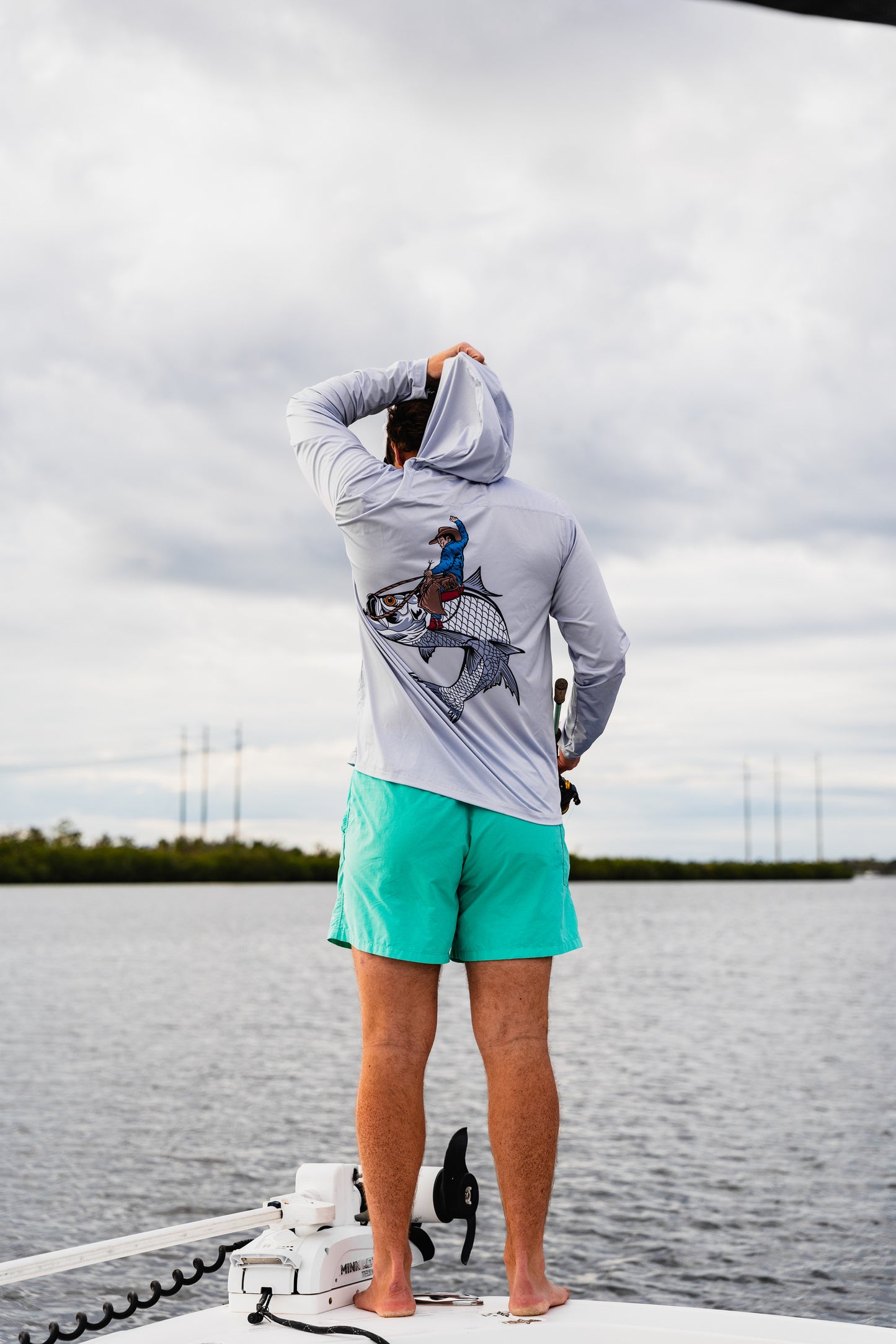 Silver King Cowboy Sun Hoodie