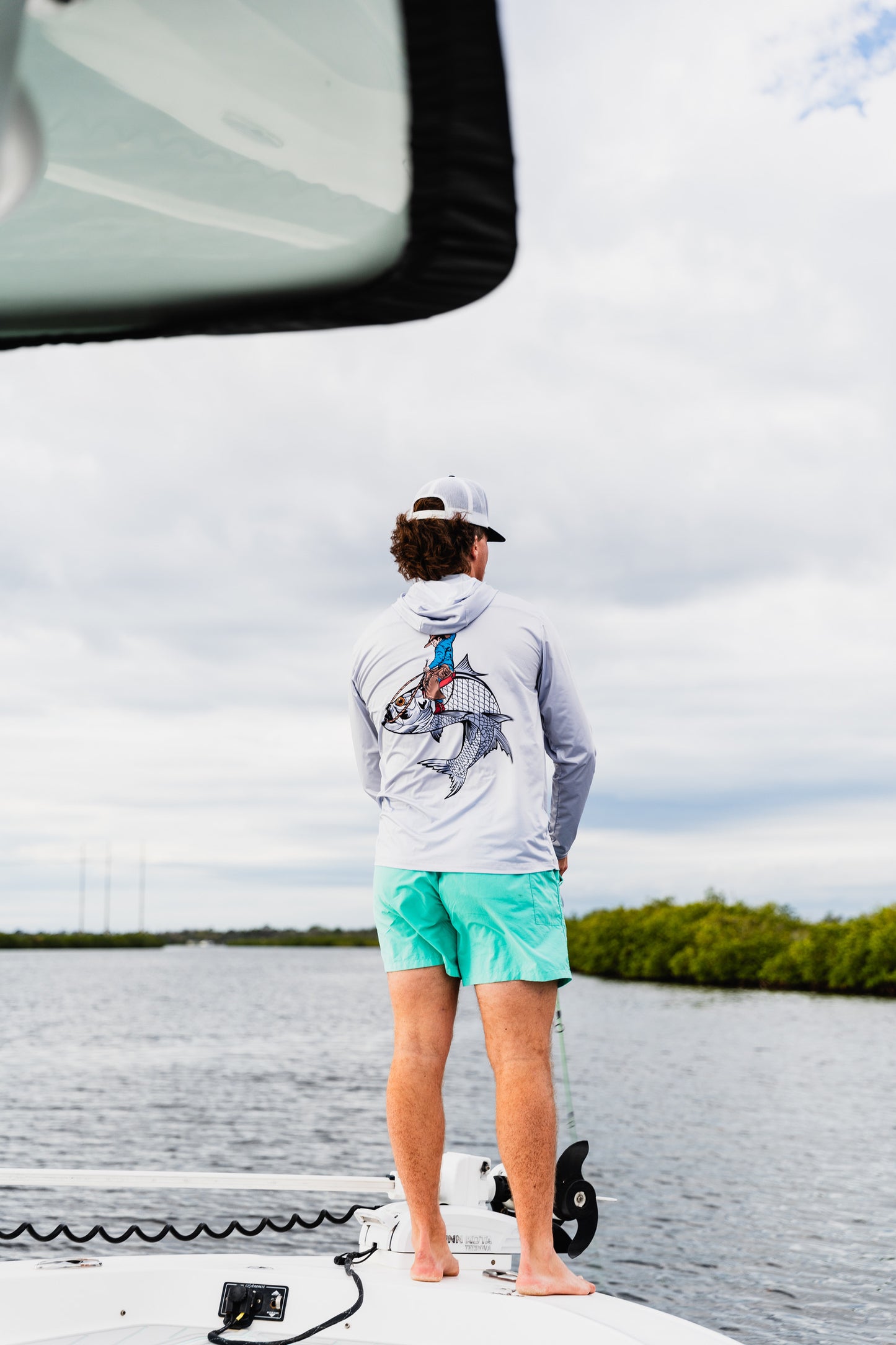 Silver King Cowboy Sun Hoodie