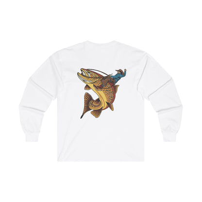 Buckin' Brown Long Sleeve Tee