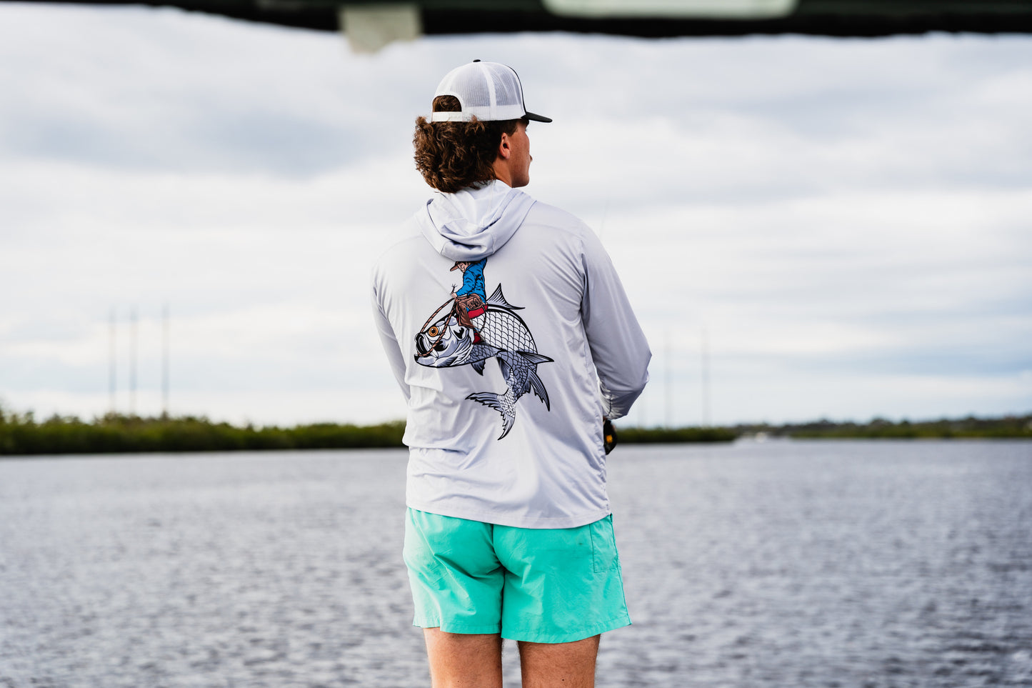 Silver King Cowboy Sun Hoodie